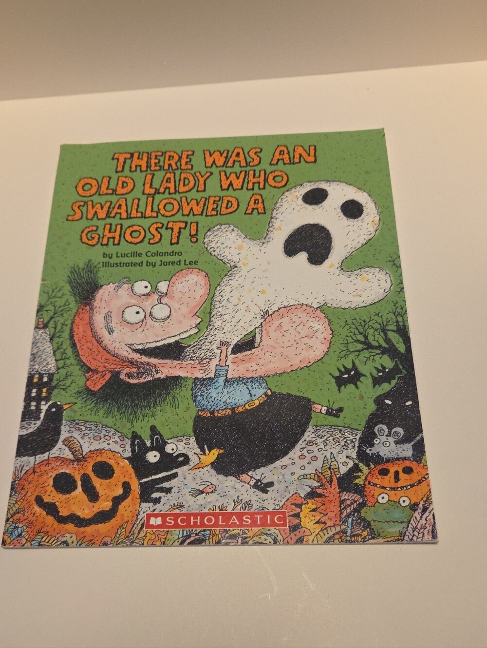 There Was An Old Lady Who Swallowed...A Ghost! A Bell! Some Snow! Book Set Of 3